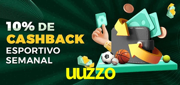 10% de bônus de cashback na uuzzo
