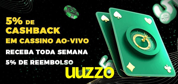 Promoções do cassino ao Vivo uuzzo